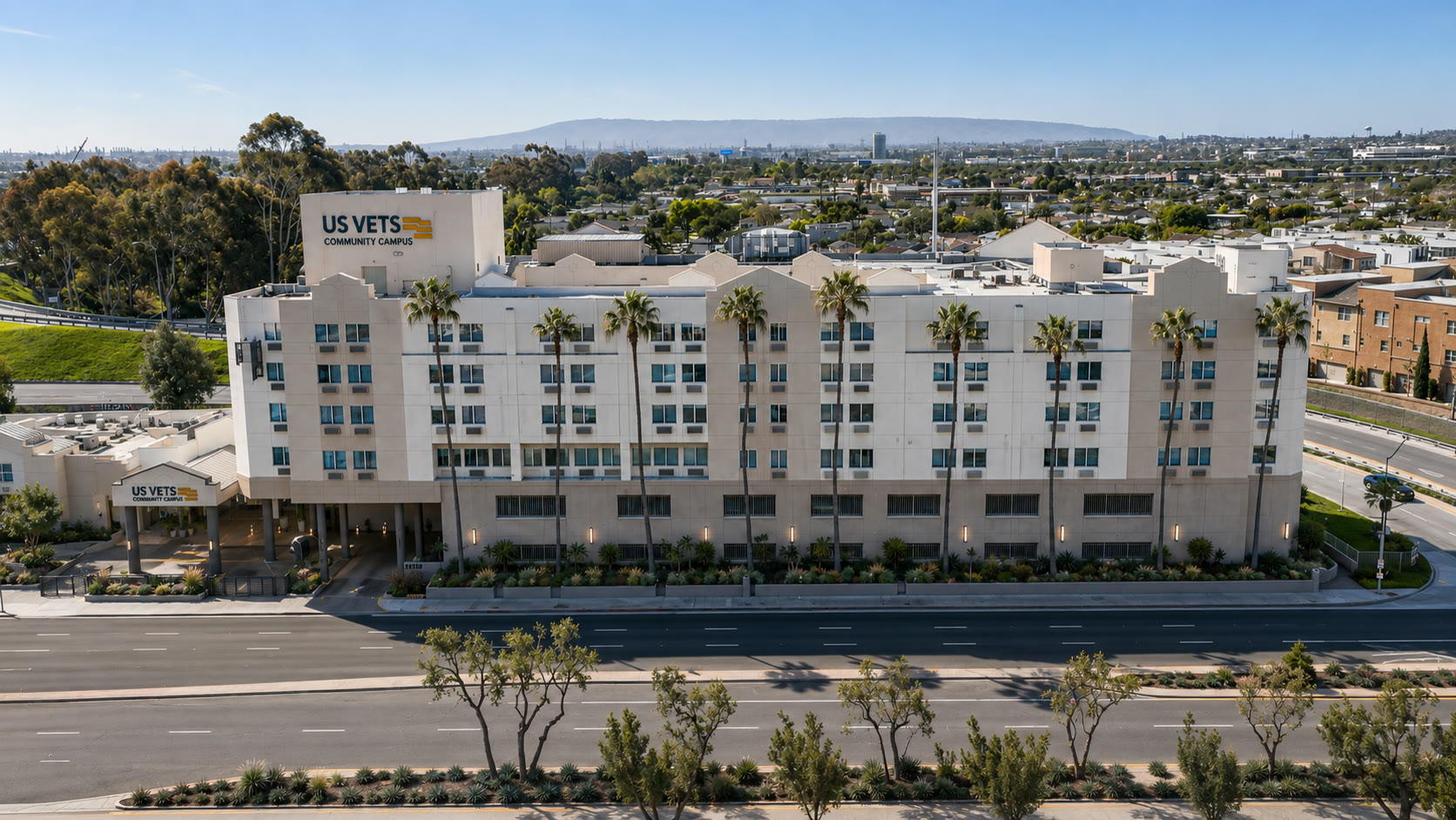 Proposed campus exterior front
