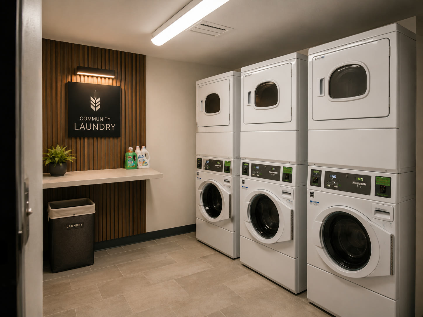 Proposed on-site laundry