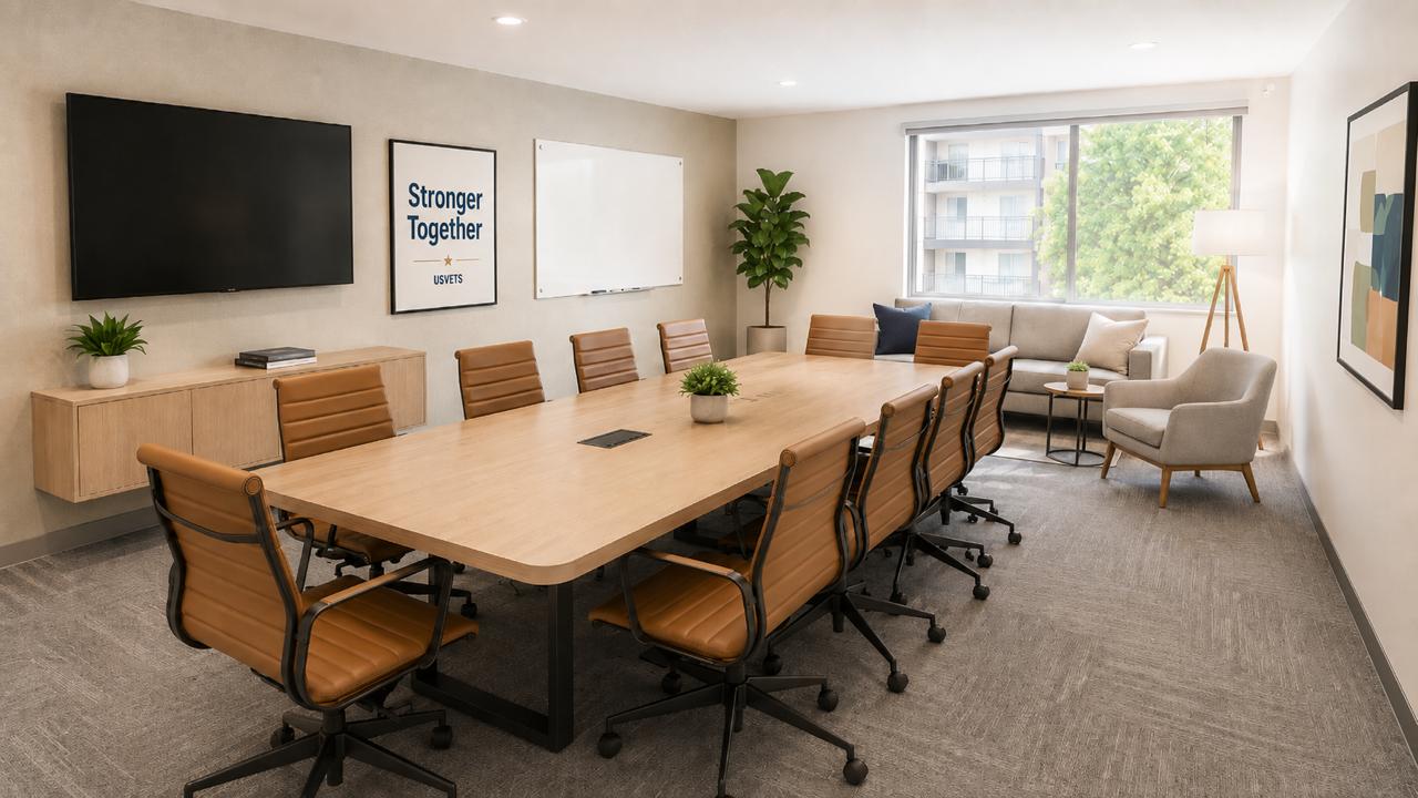 Proposed 10–12 person meeting room
